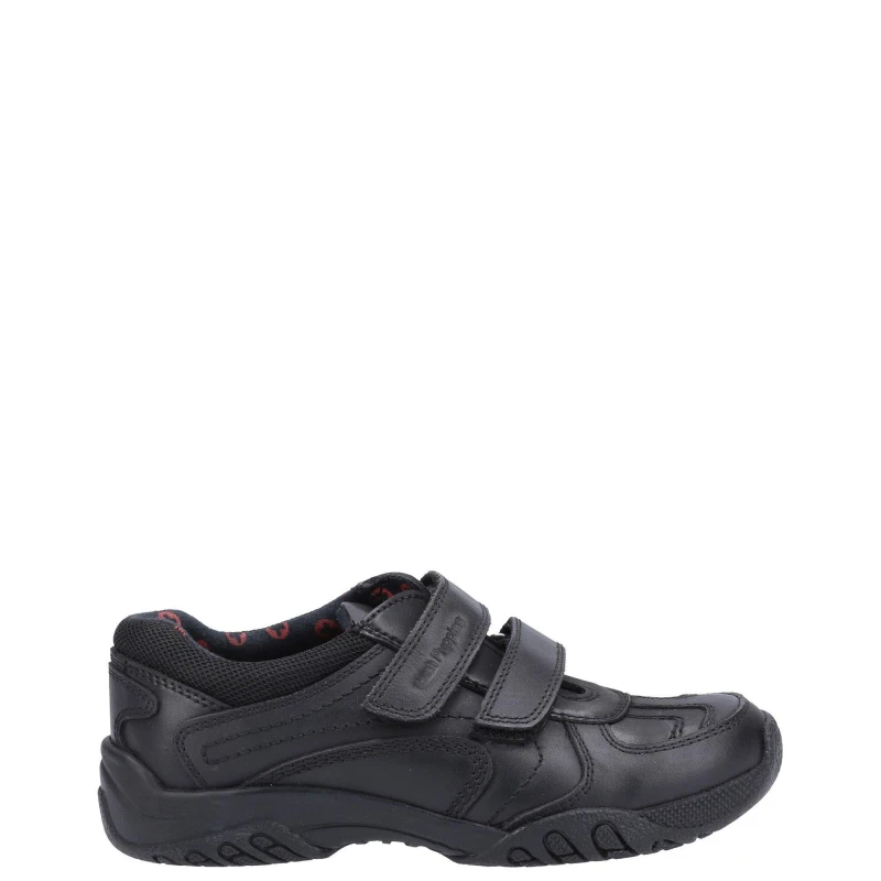 Image of Hush Puppies Jezza 2 Junior School Shoe - Black 2