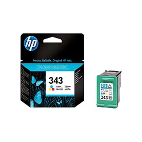 Image of HP 343 Tri Colour Ink Cartridge