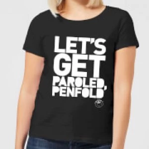 Image of Danger Mouse Let's Get Paroled Penfold Womens T-Shirt - Black - M