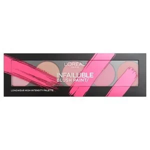 Image of L Oreal Infallible Paint Blush Palette 01 Pink