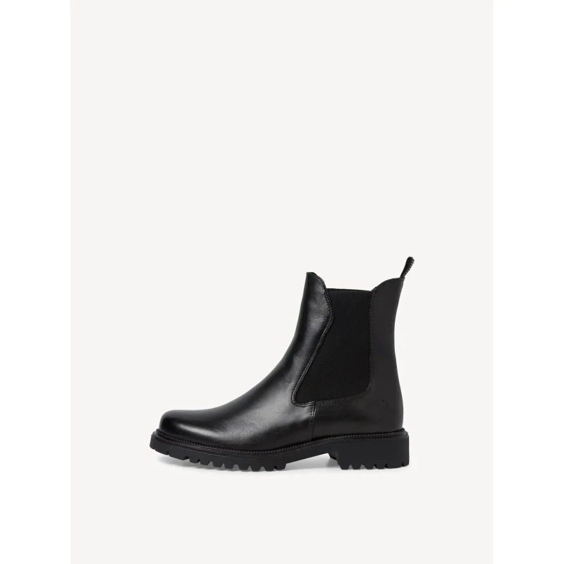 Image of tamaris Leather Chelsea Boots Black Women 36 (3.5);38 (5)