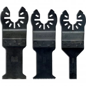 Image of DEWALT 3 Piece Oscillating Multi Tool Accessory Set