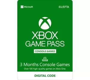 Image of Microsoft Xbox Game Pass 3 Months Subscription Membership