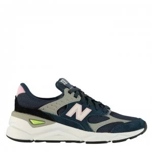 Image of New Balance X 90 Trainers - Navy/Grey