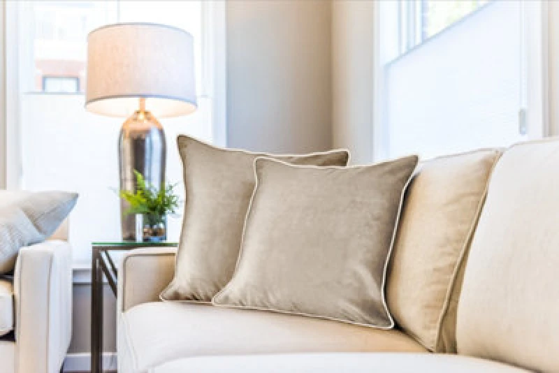 Image of Plush Velvet Cushion Cover In Taupe