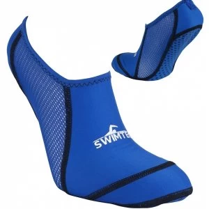 Image of SwimTech Pool Sock Blue UK Size 1-4