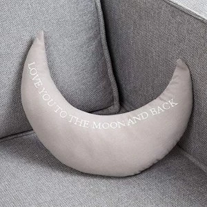 Image of Bambino Linen Cushion Love You to the Moon & Back