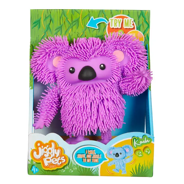 Image of Jiggly Pets Koala - Purple Toys - Animals & Playsets