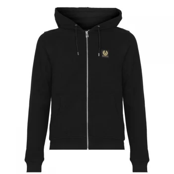 Image of BELSTAFF Wentworth Zip Hoodie - Black 90000
