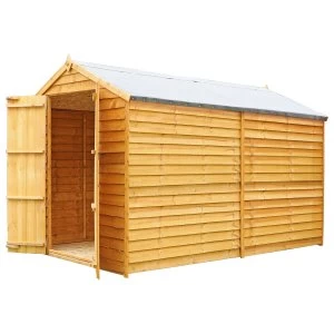Image of Mercia Overlap Apex Windowless Value Shed - 10 x 6ft
