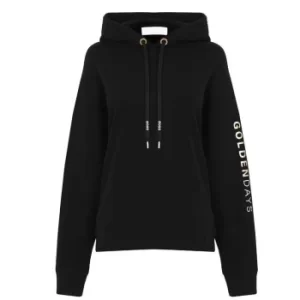 Image of Hugo Boss Eustice Gold Hoodie Black Size M Women