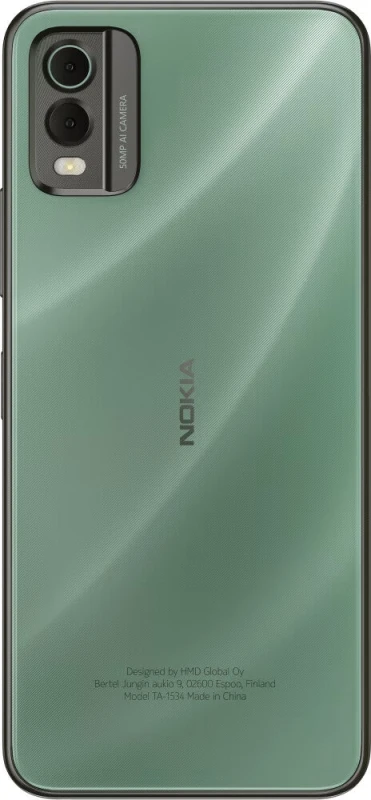 Image of Nokia Nokia C32 16.6cm (6.52") Dual SIM Android 13 4G USB Type-C 4GB 64GB 5050 mAh Green SP01Z01Z3345Y