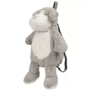 Image of Mumbles Zippie Dog Backpack (One Size) (Light Grey)