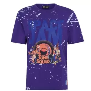 Image of SikSilk Silksilk x Space Jam A New Legacy Tune Squad T Shirt - Purple