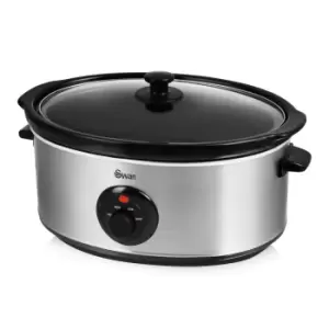 Image of Swan 6.5 Litre S/S Slow Cooker