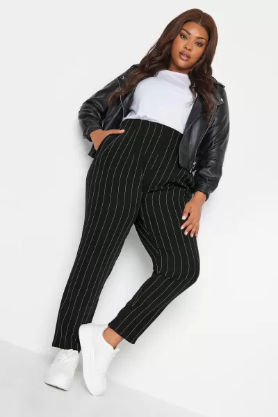 Image of Printed Tapered Trousers