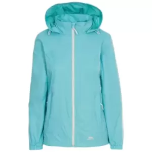 Image of Trespass Womens/Ladies Sabrina Waterproof Jacket (XS) (Aqua Blue)
