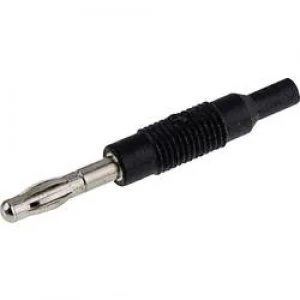 Image of Plug to plug connector 4mm plug 2mm socketBlackSKS HirschmannMZS 41 pcs