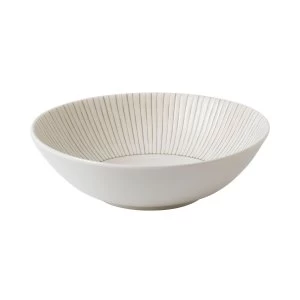 Image of Royal Doulton Ellen DeGeneres Taupe Stripe Cereal Bowl
