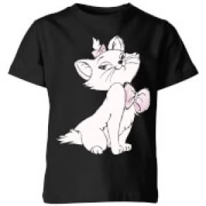 Image of Disney Aristocats Marie Kids T-Shirt - Black - 3-4 Years