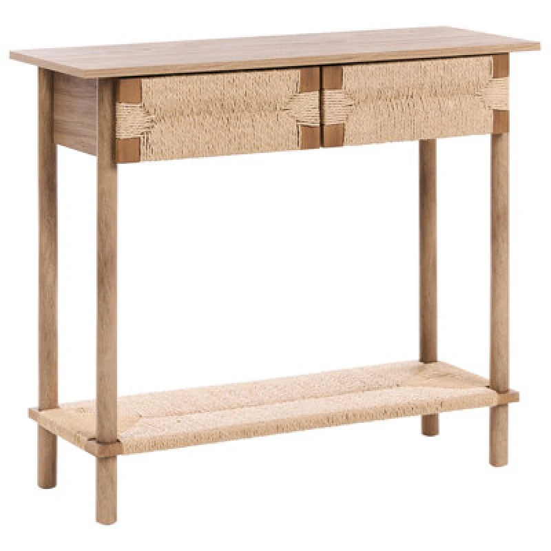 Image of Beliani Console Table Bondi Light Brown