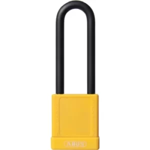 Image of 74/40HB75 40MM Aluminium Padlock 1-KEY 75MM Long Shackle Yellow
