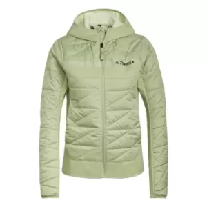 Image of adidas Terrex Multi Primegreen Hybrid Insulated Jacket Wo - Green