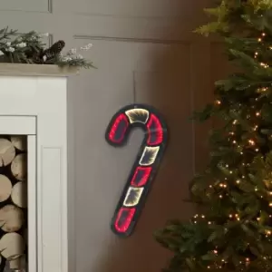 Image of Festive 40cm Candy Cane Infinity Light