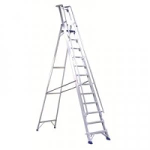Image of Slingsby Aluminium Step Ladder With Platform 6 Steps 377856