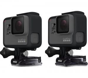 Image of Gopro AACFT-001 Curved and Flat Mounts - Black