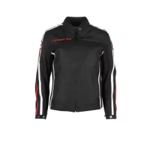 Image of Helstons Queen Tissu Technique Black Jacket M