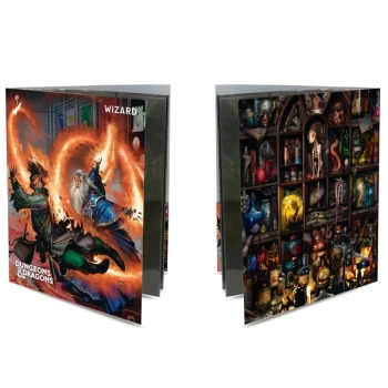 Image of Ultra Pro Dungeons & Dragons Class Folio with Stickers - Wizard
