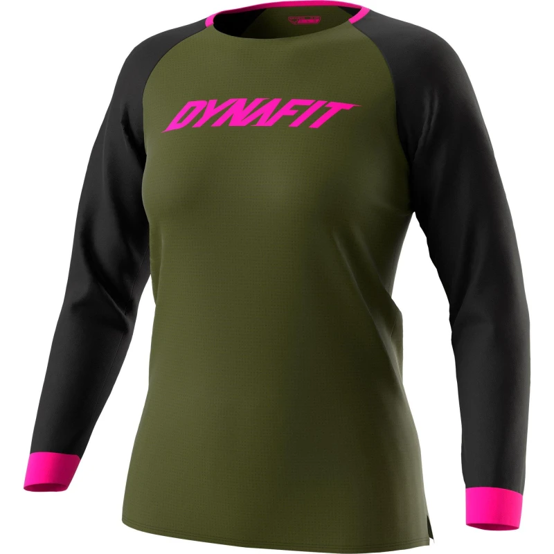 Image of Dynafit Ride Long Sleeve Top Womens - Green Green 8