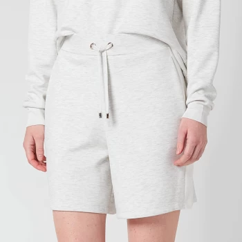 Image of Ted Baker Womens Kalel Jersey Shorts With Satin Trim - Ivory - UK 8