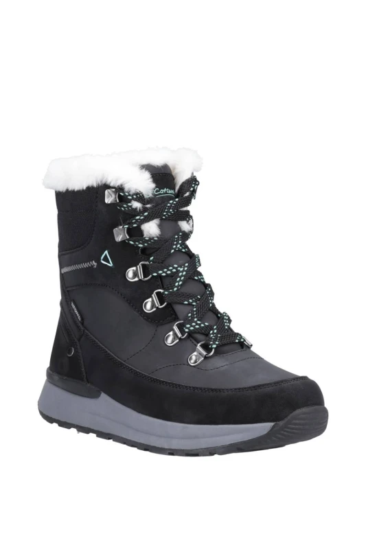 Image of Cotswold Womens Sheephouse Hiking Boots in Black Size: 7 Black Female 7