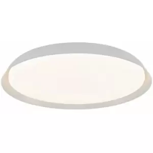 Image of Nordlux Piso LED Dimmable Semi Flush Light White, 2200-2700K