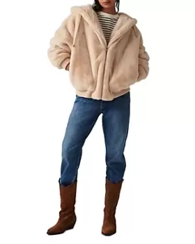 Image of ba & sh Wallace Faux Fur Coat