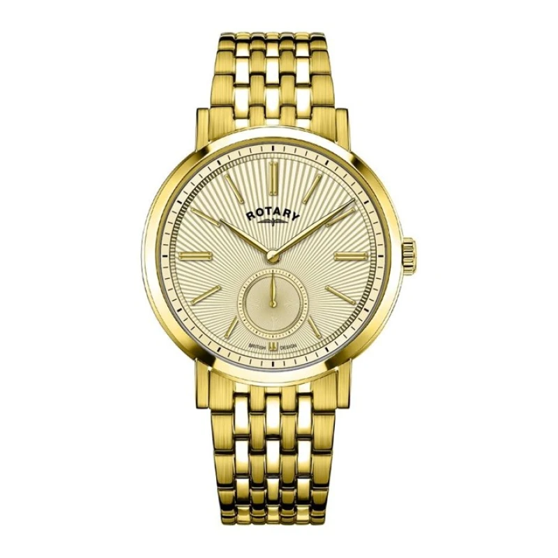 Image of Rotary GB05323/03 Windsor Gold Plated Bracelet Watch - W13249