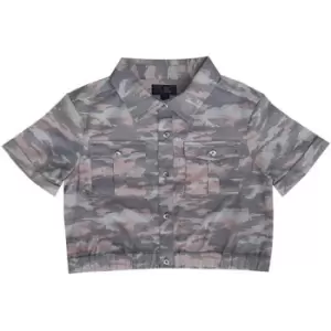 Image of Firetrap Camo Shirt Girls - Pink