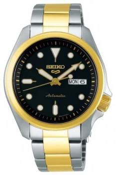 Image of Seiko Mens 5 Sports Automatic Two Tone SRPE60K1 Watch