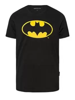 Image of BadRhino Black Batman T-Shirt, Black, Size 3XL, Men