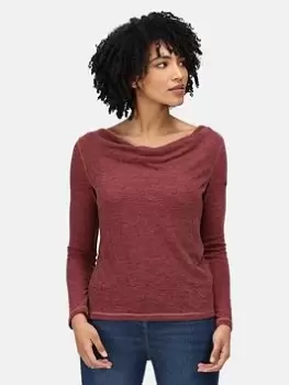 Image of Regatta Frayda Top - Red, Size 8, Women