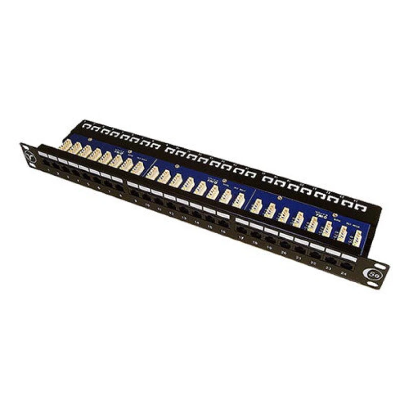 Image of Cablenet Cablenet 24 Port Cat5e UTP 1u Easypunch Patch Panel 72-3399