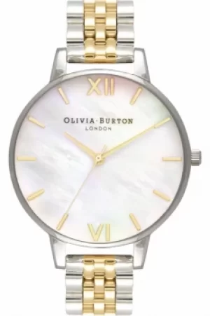 Image of Olivia Burton Mother of Pearl Bracelet Watch OB16MOP05