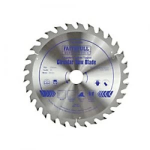 Image of Faithfull TCT Circular Saw Blade 230 x 30 mm x 30T
