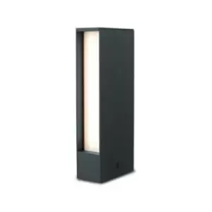 Image of Larissa Miziya LED Post Pillar Bollard 6W Aluminium 3000K Dark Grey IP65