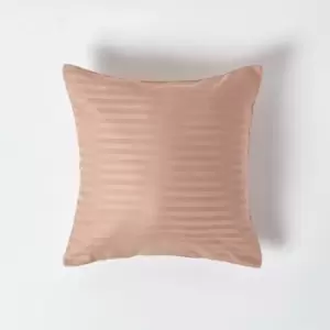 Image of Taupe Beige Continental Egyptian Cotton Pillowcase 330 Thread Count, 40 x 40cm - Taupe Beige - Taupe Beige - Homescapes