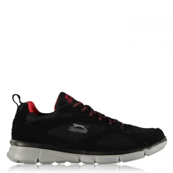 Image of Slazenger Zeal Mens Trainers - Black/Red