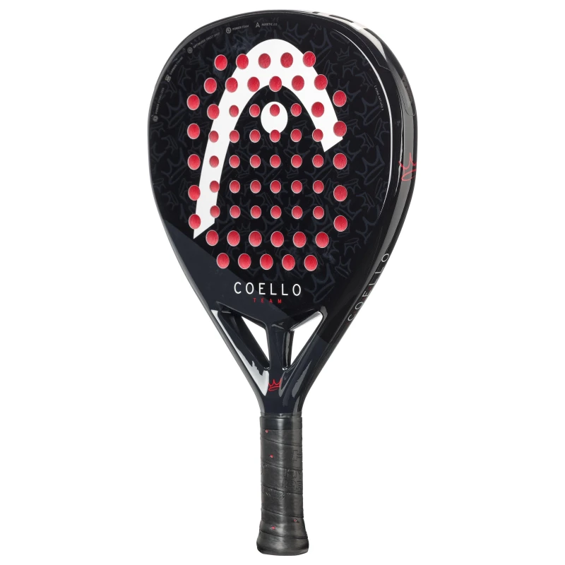 Image of Head Coello Team 2025 Padel Black unisex One Size