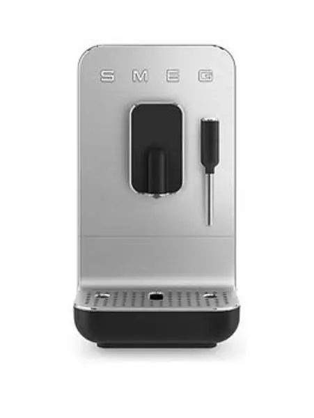 Image of Smeg 50s Style BCC12BLMUK Bean To Cup Espresso Coffee Maker